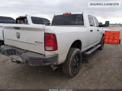 3C6UR5CL3JG381079 — 2018 RAM 2500, zdjęcie 5 z IAAI, Przód