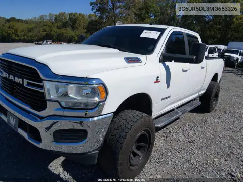 3C6UR5DL3MG653326 — 2021 RAM 2500, photo 3 from IAAI, Normal wear