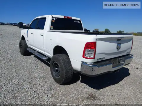 3C6UR5DL3MG653326 — 2021 RAM 2500, photo 4 from IAAI, Normal wear