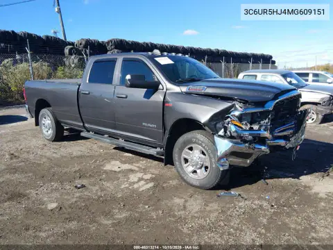 3C6UR5HJ4MG609151 — 2021 RAM 2500, Передня частина, фото до ремонту