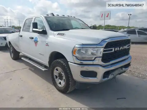 3C6UR5HL7MG648947 — 2021 RAM 2500, Не указано, фото до ремонта
