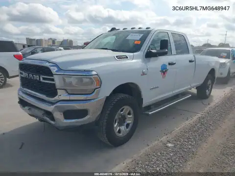 3C6UR5HL7MG648947 — 2021 RAM 2500, photo 3 from IAAI, Not reported