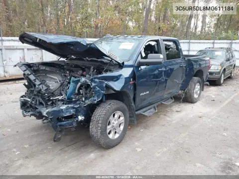 3C6UR5DL8MG611184 — 2021 RAM 2500, foto 2 de IAAI, Parte delantera