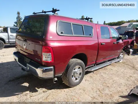 3C6UR5CL6NG439403 — 2022 RAM 2500, photo 4 from IAAI, Front end