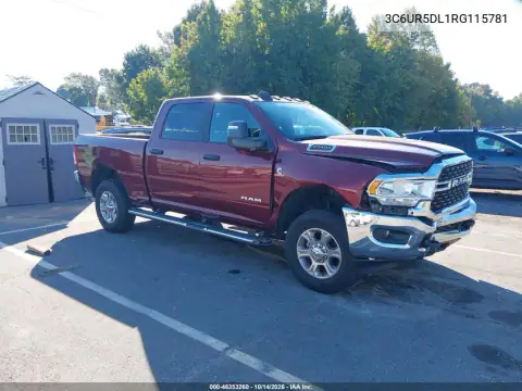 3C6UR5DL1RG115781 — 2024 RAM 2500, Front end, before-repair photos