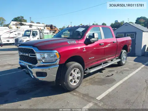3C6UR5DL1RG115781 — 2024 RAM 2500, zdjęcie 3 z IAAI, Przód