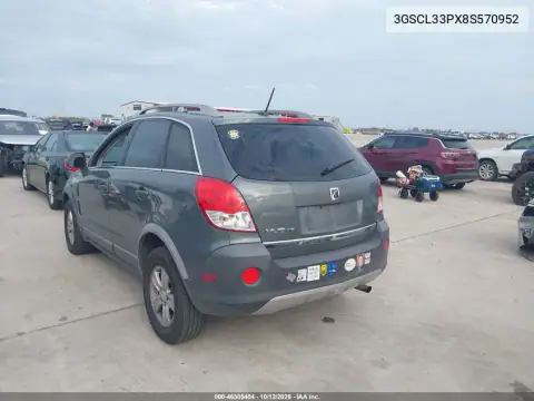 3GSCL33PX8S570952 — 2008 Saturn VUE, zdjęcie 4 z IAAI 16.10.2026, Normalne zużycie