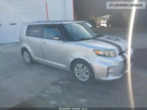 JTLZE4FE0CJ028645 — 2012 Scion XB, Normalne zużycie, zdjęć przed naprawą