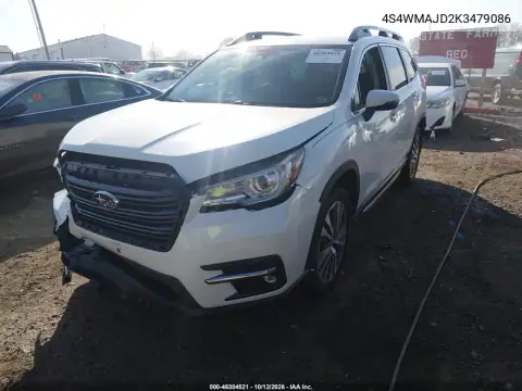4S4WMAJD2K3479086 — 2019 Subaru Ascent, foto 3 de IAAI, Parte delantera