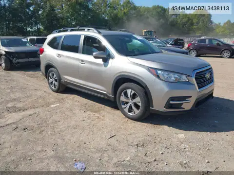 4S4WMACD7L3438113 — 2020 Subaru Ascent, Лівий бік, фото до ремонту