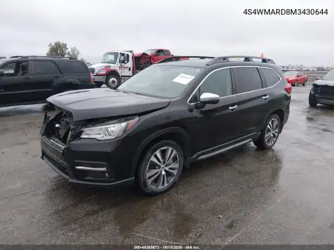 4S4WMARD8M3430644 — 2021 Subaru Ascent, ფოტო 3, IAAI, წინა ნაწილი