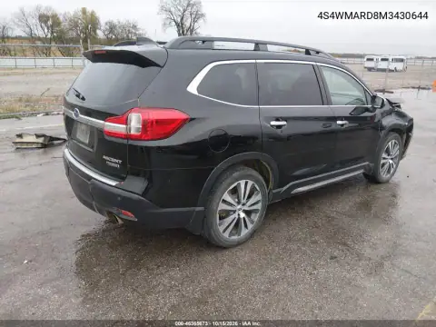 4S4WMARD8M3430644 — 2021 Subaru Ascent, Передня частина, фото до ремонту