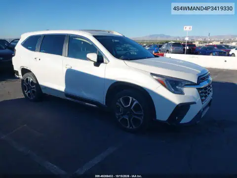 4S4WMAND4P3419330 — 2023 Subaru Ascent, ЗАДНЯЯ ЧАСТЬ, фото до ремонта