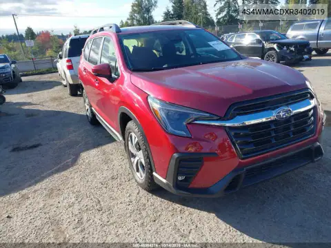 4S4WMACDXR3402019 — 2024 Subaru Ascent, ЗАДНЯЯ ЧАСТЬ, фото до ремонта