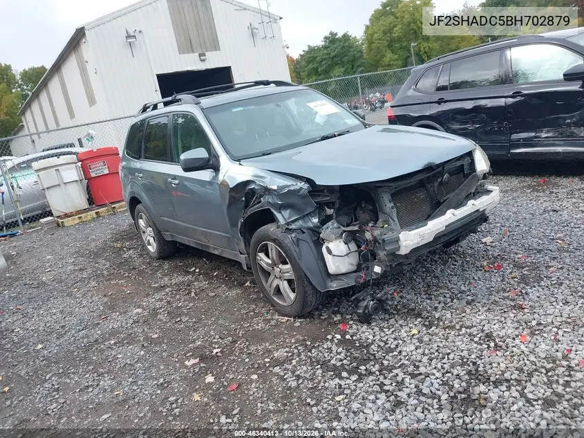 JF2SHADC5BH702879 — 2011 Subaru Forester, фото 2 с аукциона IAAI, Передняя часть слева