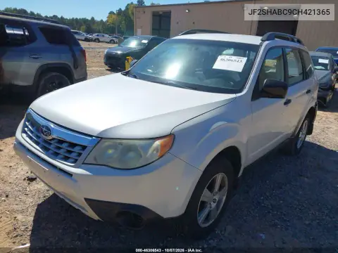 2012 Subaru Forester 2.5X VIN JF2SHABC9CH421365 фото 3
