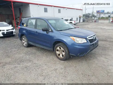 JF2SJAAC2EG416183 — 2014 Subaru Forester, Естественный износ, фото до ремонта