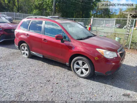JF2SJADC7FH509028 — 2015 Subaru Forester, Естественный износ, фото до ремонта