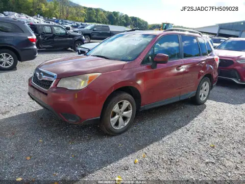 JF2SJADC7FH509028 — 2015 Subaru Forester, фото 2 с аукциона IAAI 20.10.2026, Естественный износ