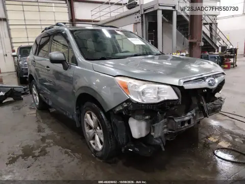 2015 Subaru Forester 2.5I Premium VIN JF2SJADC7FH550730 фото 2