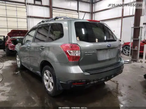 2015 Subaru Forester 2.5I Premium VIN JF2SJADC7FH550730 фото 4