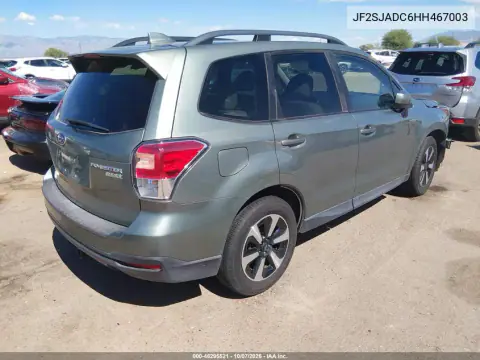 2017 Subaru Forester 2.5I Premium VIN JF2SJADC6HH467003 фото 5