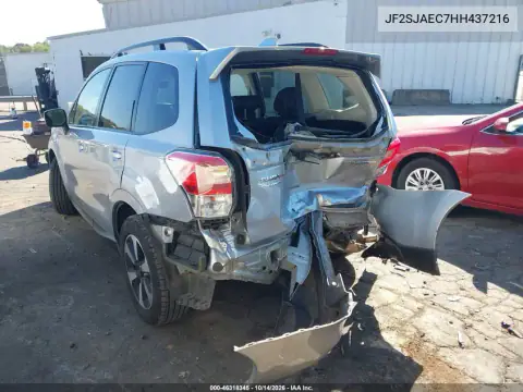 JF2SJAEC7HH437216 — 2017 Subaru Forester, фото 4 с аукциона IAAI 29.10.2026, ЗАДНЯЯ ЧАСТЬ