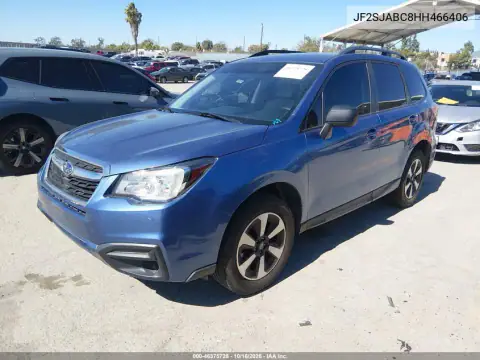 JF2SJABC8HH466406 — 2017 Subaru Forester, фото 3 з IAAI, Задня частина
