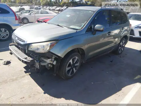 JF2SJAJCXHH469809 — 2017 Subaru Forester, photo 2 from IAAI, Right front