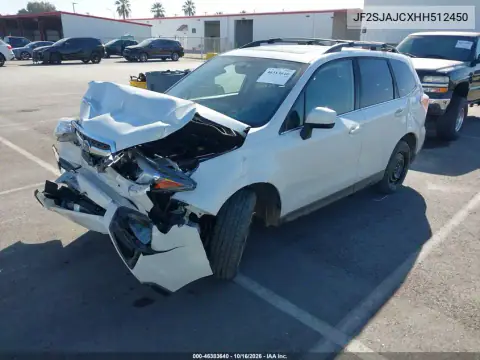 JF2SJAJCXHH512450 — 2017 Subaru Forester, photo 3 from IAAI, Front end