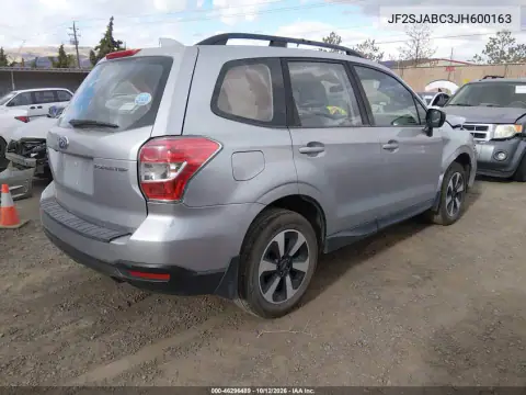 JF2SJABC3JH600163 — 2018 Subaru Forester, photo 5 from IAAI, Front end