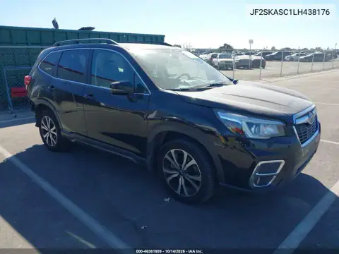 JF2SKASC1LH438176 — 2020 Subaru Forester, ЗАДНЯЯ ЧАСТЬ, фото до ремонта