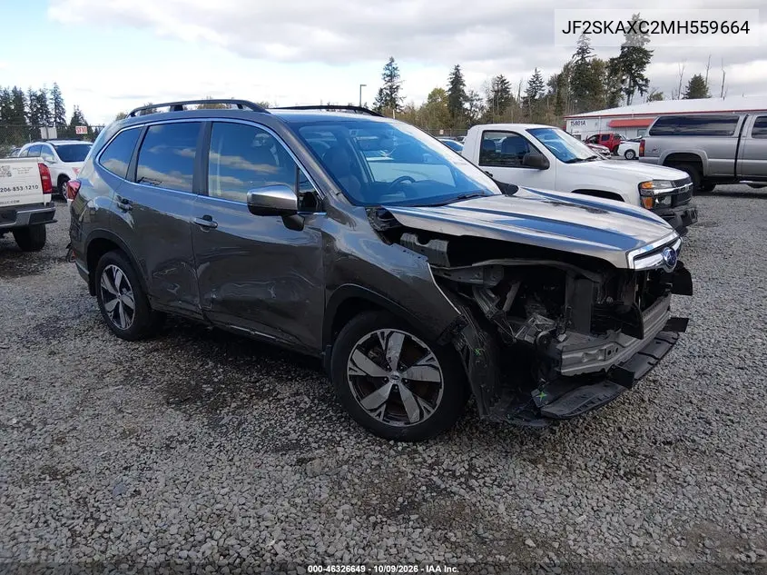 2021 Subaru Forester Touring VIN JF2SKAXC2MH559664 фото 2