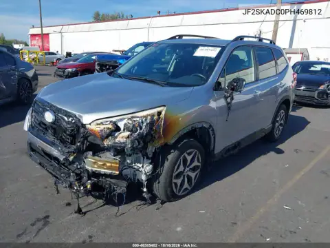 JF2SKADC0PH469812 — 2023 Subaru Forester, zdjęcie 3 z IAAI, Внешний пожар
