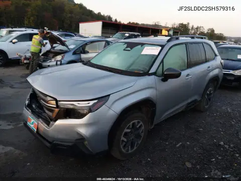 2025 Subaru Forester Premium VIN JF2SLDDC2SH579316 фото 3