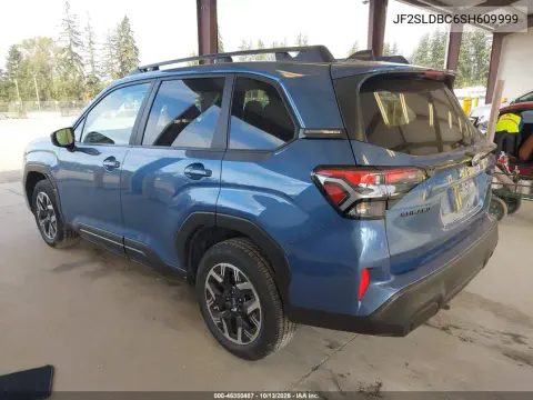2025 Subaru Forester Premium VIN JF2SLDBC6SH609999 фото 4