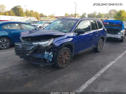 JF2SLDHC1SH415131 — 2025 Subaru Forester, zdjęcie 3 z IAAI, Przód