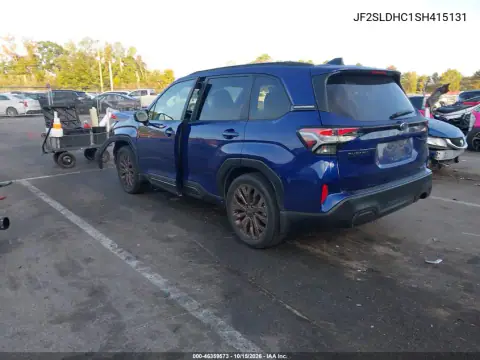 JF2SLDHC1SH415131 — 2025 Subaru Forester, zdjęcie 4 z IAAI, Przód