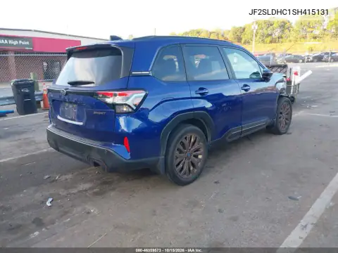JF2SLDHC1SH415131 — 2025 Subaru Forester, zdjęcie 5 z IAAI, Przód