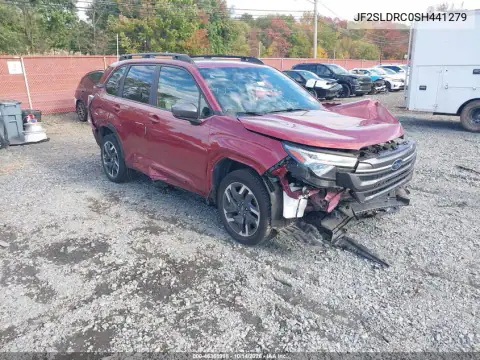 JF2SLDRC0SH441279 Subaru Forester 2025 — Left side damage, before-repair photo