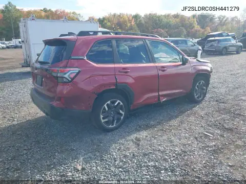 JF2SLDRC0SH441279 — 2025 Subaru Forester, photo 4 from IAAI, Left side