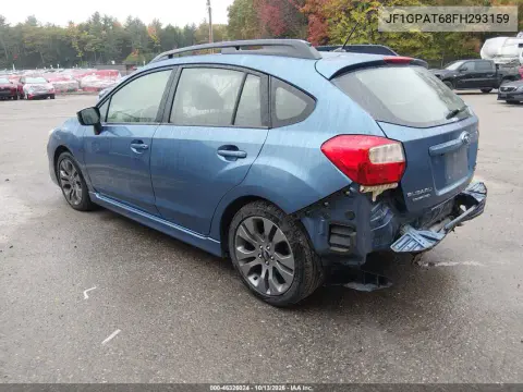 2015 Subaru Impreza 2.0I Sport Premium VIN JF1GPAT68FH293159 фото 4