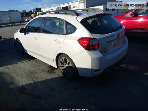 2015 Subaru Impreza Wagon 2.0I Sport Premium VIN JF1GPAT69F8240860 фото 4