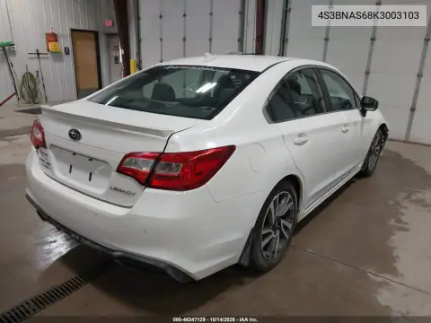 4S3BNAS68K3003103 — 2019 Subaru Legacy, zdjęcie 5 z IAAI, Przód