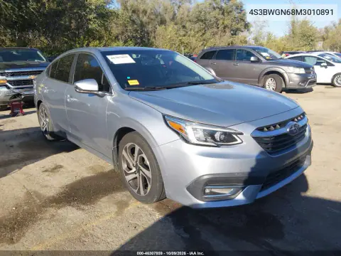 4S3BWGN68M3010891 — 2021 Subaru Legacy, Град, фото до ремонта