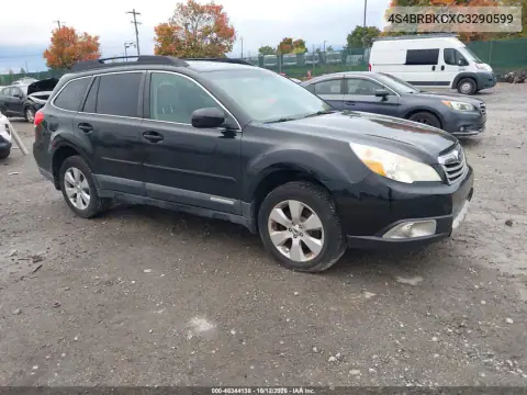 4S4BRBKCXC3290599 — 2012 Subaru Outback, Normal wear, before-repair photos