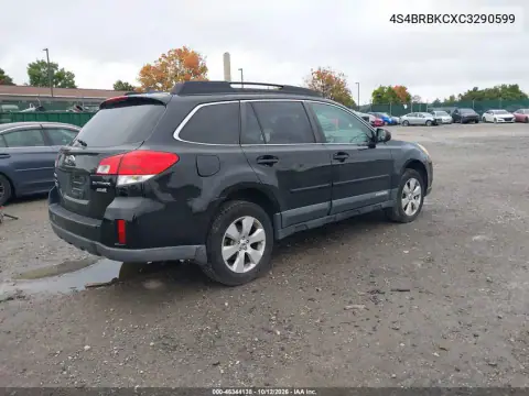 4S4BRBKCXC3290599 — 2012 Subaru Outback, foto 5 de IAAI 23.10.2026, Desgaste normal
