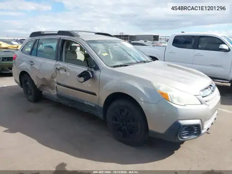 4S4BRCAC1E1201296 — 2014 Subaru Outback, Lado derecho, fotos antes de reparar