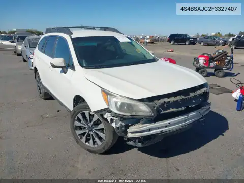 4S4BSAJC2F3327407 — 2015 Subaru Outback, Передняя часть, фото до ремонта