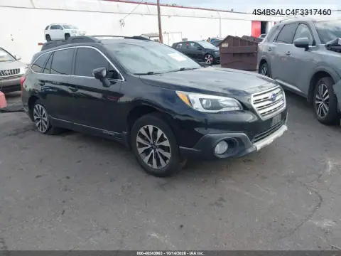4S4BSALC4F3317460 — 2015 Subaru Outback, фото 2 с аукциона IAAI, Левый бок